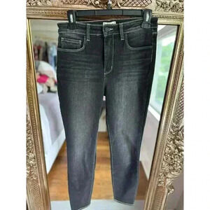 L'agence Margot High Rise Skinny Jean Faded Carbon